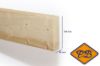 Afbeelding van vurenhout SLS klasse C balk geschaafd 38x120mm