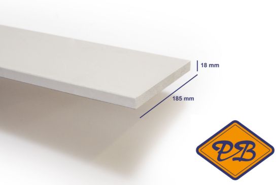 Afbeelding van western red cedar boeideel rift gevingerlast /gelamineerd gegrond 590cm