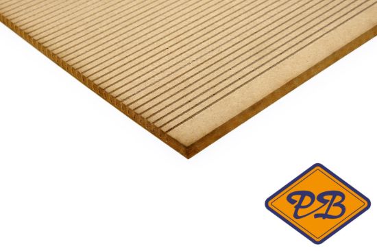 Afbeelding van buig mdf interieur langsgegroefd 244x122cm