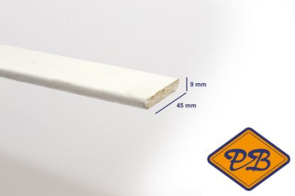 Afbeeldingen van mdf plint model jt7 V313 gegrond 9x45mm
