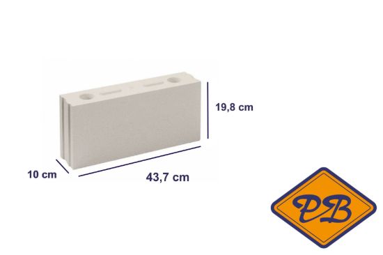 Afbeelding van Kalkzandsteen lijmblok CS12 10x19,8x43,7cm