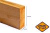 Afbeelding van eiken liggers vers-fijnbezaagd 50x150mm