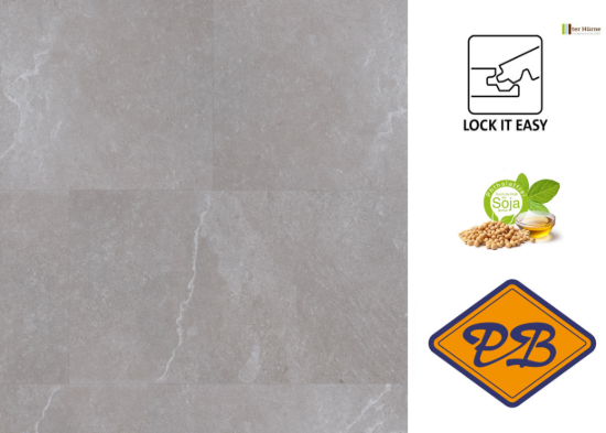 Afbeelding van Ter Hürne perform SPC vinyl lock it easy tegel XXL natuursteen Cartagena 6mmx60,3x121,3cm (per pak van 2 stuks=1,463m²)