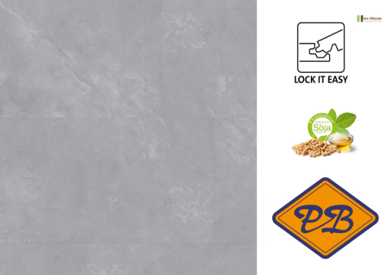 Afbeelding van Ter Hürne perform SPC vinyl lock it easy tegel XXL natuursteen Malta 6mmx60,3x121,3cm (per pak van 2 stuks=1,463m²)