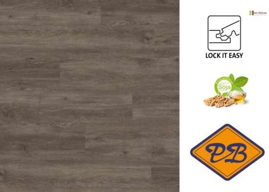 Afbeelding van Ter Hürne perform SPC vinyl  lock it easy landhuisdeel eiken Canberra 6mmx22,2x121,3cm (per pak van 6 stuks=1,61m²)