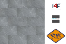 Afbeelding van HDM aqua step SPC vinyl click wand- en vloertegel Hawick L 4mmx30,5x61cm (per pak van 12 stuks=2,23m²)