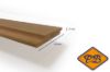 Afbeelding van Lambowood® gemodificeerd vuren halfhouts rabat geschaafd 17x123mm