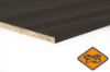 Afbeelding van Unilin geplastificeerd meubelpaneel 18mm donker eiken 2-zijdig voorzien van melamine kantenband