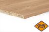 Afbeelding van Unilin geplastificeerd meubelpaneel 22mm eiken rustiek 2-zijdig voorzien van melamine kantenband