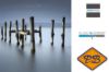 Afbeelding van HDM aqua step SPC click 'N screw wandpaneel visuals digitale print wood trunks in smooth water 4,5mm XL