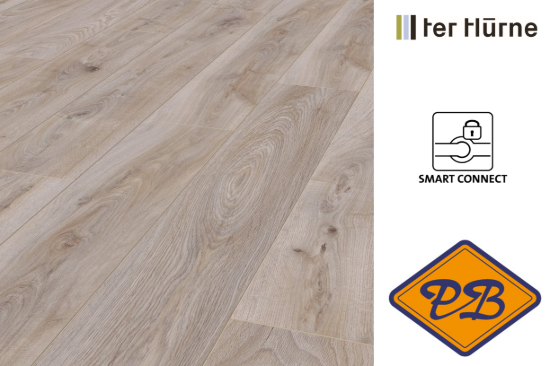 Afbeelding van Ter Hürne IKO grand line smart connect pro aqua 1 premium laminaat landhuisdeel XL eiken beach club 10mmx24,5x200cm (per pak van 5 stuks=2,45m²)