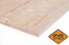 Afbeelding van vuren massief gevingerlast-/ verlijmd timmerpaneel 28mm