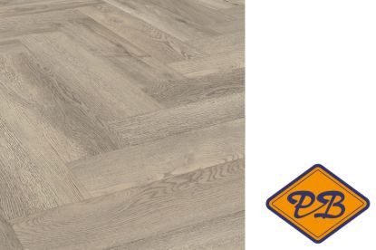 Afbeeldingen van INTRA SPC vinyl clic 0038 visgraat strook 5mmx12,5x75cm (per pak van 8 stuks A + 8 stuks B =1,50m²)