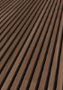 Afbeelding van Ter Hürne uniquedesign akoustiek 3D wand-en plafondpaneel 1-zijdig edelgefineerd walnoot Trent naturel geolied 21mm