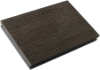 Afbeelding van Fiberdeck® WPC XXL terrasplank massief met BI COLOR profiel vintage wengé/graphite 23x210mm