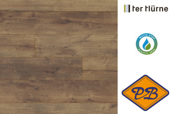 Afbeelding van Ter Hürne DURECO SILENT click laminaat grand edition landhuisdeel eiken Tonga 7mmx24,5x200,3cm (per pak van 7 stuks=3,43m²)