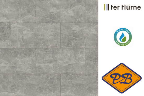Afbeelding van Ter Hürne DURECO STRONG click tegel laminaat stone edition Phuket 12mmx33,0x63,8cm (per pak van 7 stuks=1,474m²)
