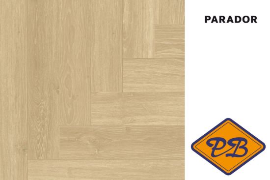 Afbeelding van PARADOR TRENDTIME 3 allround click laminaat eiken studioline natuur visgraat strook matstructuur 8mmx14,3x85,8cm (per pak van 13 stuks universeel=1,59m²)