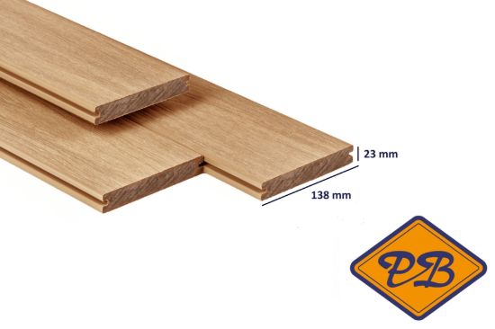 Afbeelding van PuraShield™ composiet vlonderplank massief 1-zijdig houtnerf / 1-zijdig glad profiel cedar 23x138mm