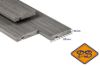 Afbeelding van PuraShield™ composiet eindplank massief 1-zijdig houtnerf / 1-zijdig glad profiel dark grey 23x138mm