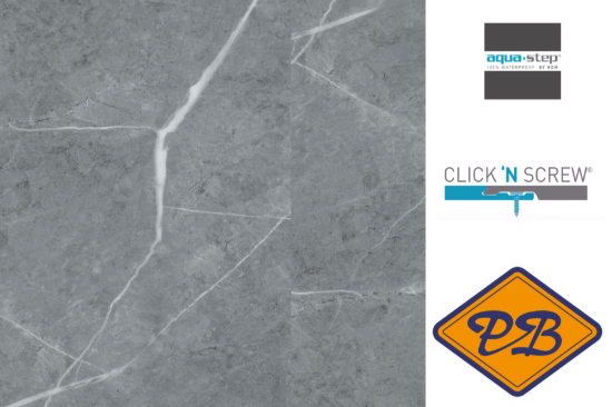 Afbeelding van HDM aqua step SPC click 'N screw LUXURY wandpaneel Hawick XL 4,5mm