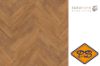 Afbeelding van Euro Home DESIGN twin clic laminaat 8573 Harlech Eiken visgraat strook 8mmx12,6x63cm (per pak van 11 stuks universeel=0,873m²)