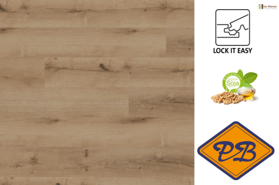 Afbeelding van Ter Hürne perform SPC vinyl lock it easy landhuisdeel XL eiken Bilbao 6mmx23,5x151,7cm (per pak van 6 stuks=2,14m²)