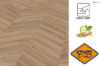 Afbeelding van Ter Hürne perform SPC vinyl lock it easy Chevron strook eiken Malaga 6mmx14,5x66,5cm (per pak van 12 stuks universeel=1,15m²)
