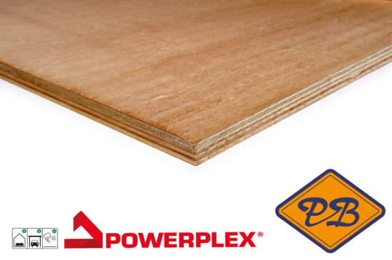 Afbeelding van okoumé *15 jaar supergarant multiplex B/BB exterieur 250x122cm