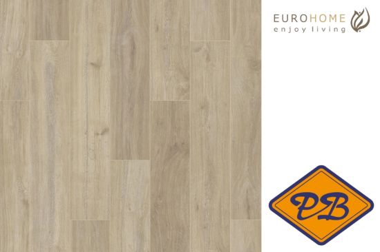 Afbeelding van Euro Home VILLA V4 1clic2go pure laminaat 5966 Khaki oak 8mmx19,2x128,5cm (per pak van 9 stuks=2,22m²)