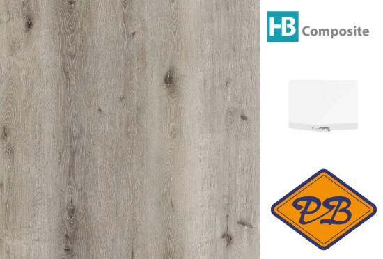 Afbeelding van HB Composite aqua SPC vinyl click 'N screw SUPERIOR wandpaneel Wood Residential Oak ultramat XL 4,5mm