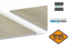 Afbeelding van HDM aqua step SPC vinyl ALL-IN-ONE Click 'N Screw/Glue vloer, wand en plafondpaneel Leeds 4,5mmx32x122cm(per pak van 6 stuks=2,23m²)