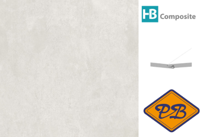 Afbeeldingen van HB Composite aqua SPC vinyl SUPERIOR click I4F wand- en vloer tegel Concrete beige ultramat 4mm