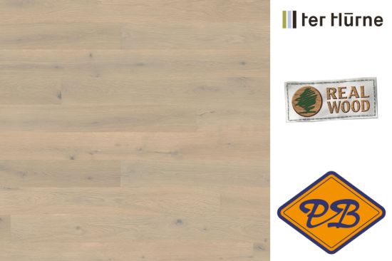 Afbeelding van Ter Hürne CLICKitEASY lamelparket landhuisdeel classic Park Avenue grijs gekleurd eiken impulsief, medium geborsteld, naturel geolied 14mmx20x239cm (per pak van 7 stuks=3,34m²)