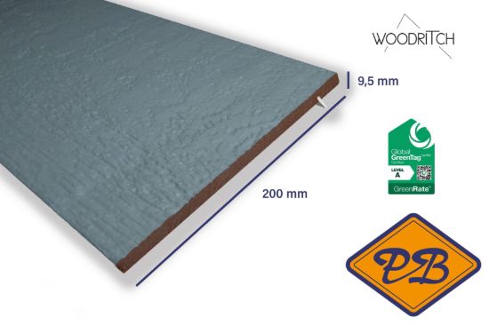 Afbeelding van woodritch eucalyptus hardhouten potdekseldeel canberra 0163 middenblauw 9,5x200mm
