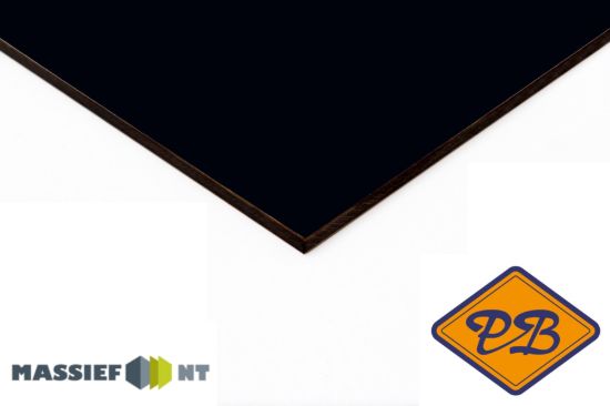 Afbeelding van Plastica Massief NT ® exterieur gevelplaat 0800 zwart