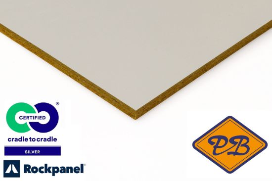 Afbeelding van Rockpanel gevelplaat colours durable 1-zijdig ral 7035 lichtgrijs 305x120cm