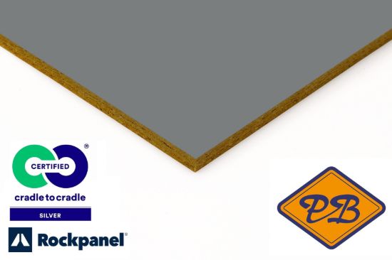 Afbeelding van Rockpanel gevelplaat colours durable 1-zijdig ral 7037 stofgrijs 250x120cm