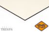 Afbeelding van Trespa HPL volkern FR gevelplaat meteon satin  1-zijdig A05.1.0 papyrus wit 8mm
