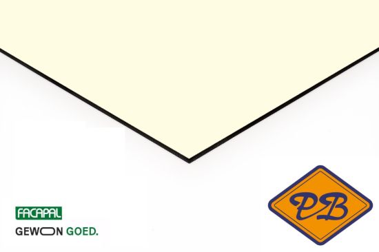 Afbeelding van Facapal HPL gevelplaat *RAL 1015 ivoor by plastica