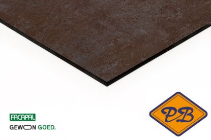 Afbeeldingen van Facapal HPL gevelplaat 9029 roodbruine steen by plastica