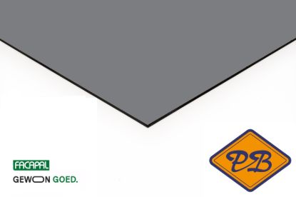 Afbeeldingen van Facapal HPL gevelplaat *RAL 7042 asgrijs by plastica