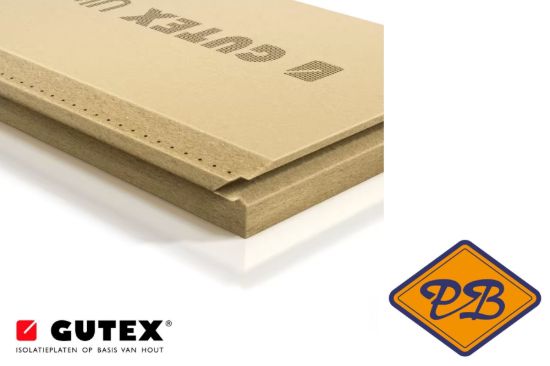 Afbeelding van Gutex ultratherm T&G-4 onderdakplaat BIObased houtvezel isolatie 60x178cm
